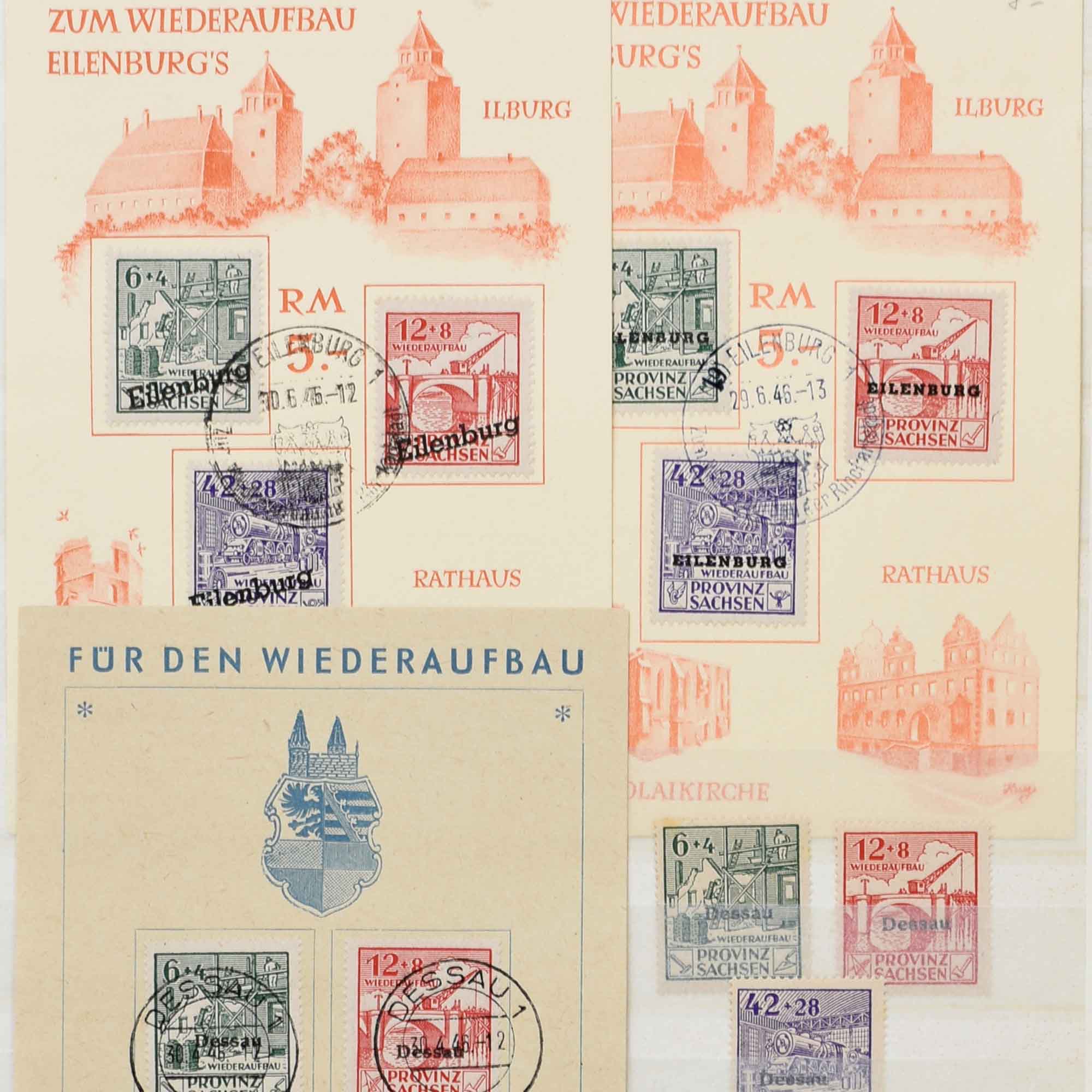 Sammlung Briefmarken Lokalpost
